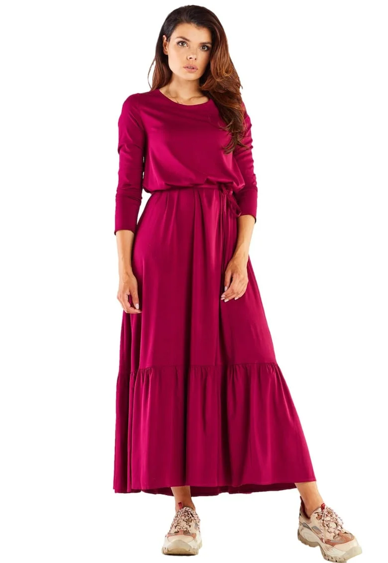 Rochie  Elastan-Rosu