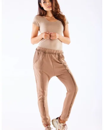 Pantaloni dama,  Bej1