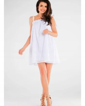 Scurta Rochie Fara maneca Bumbac Casual A434