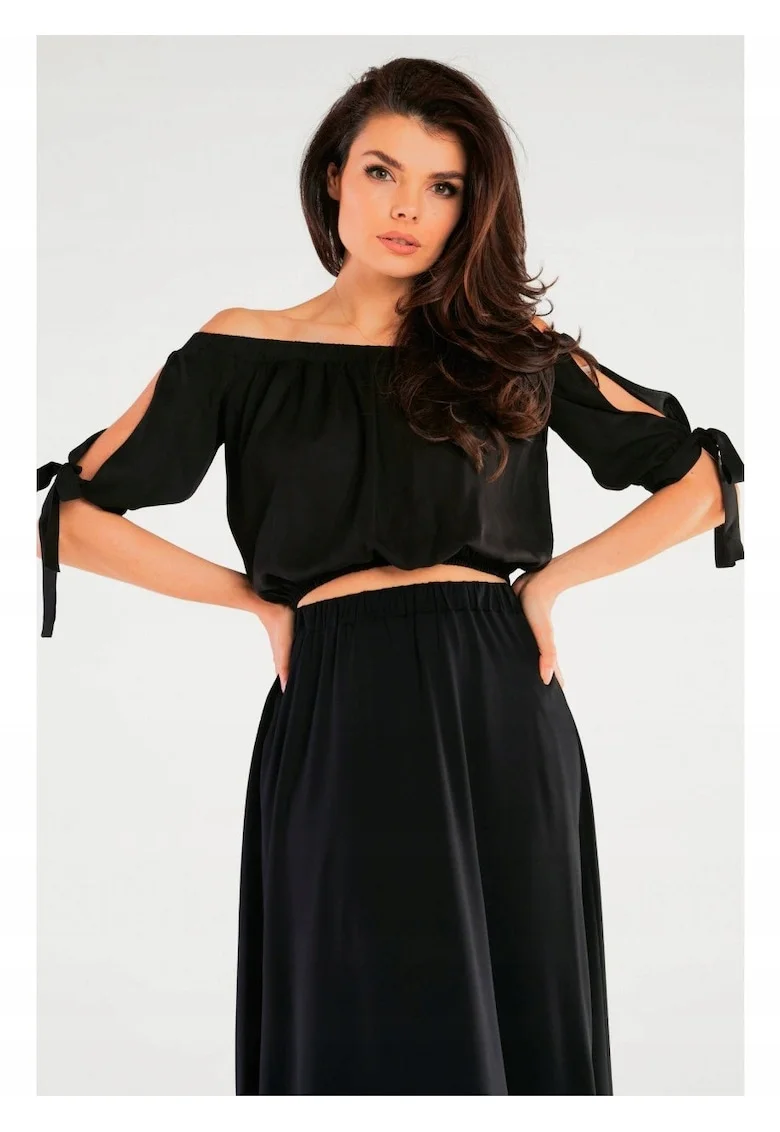 Bluza dama,  Elastan, Negru