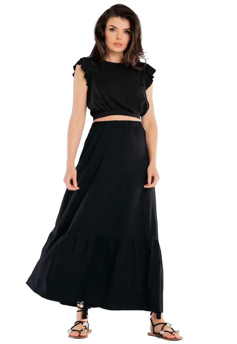 Bluza Maneca scurta Viscoza Casual A429