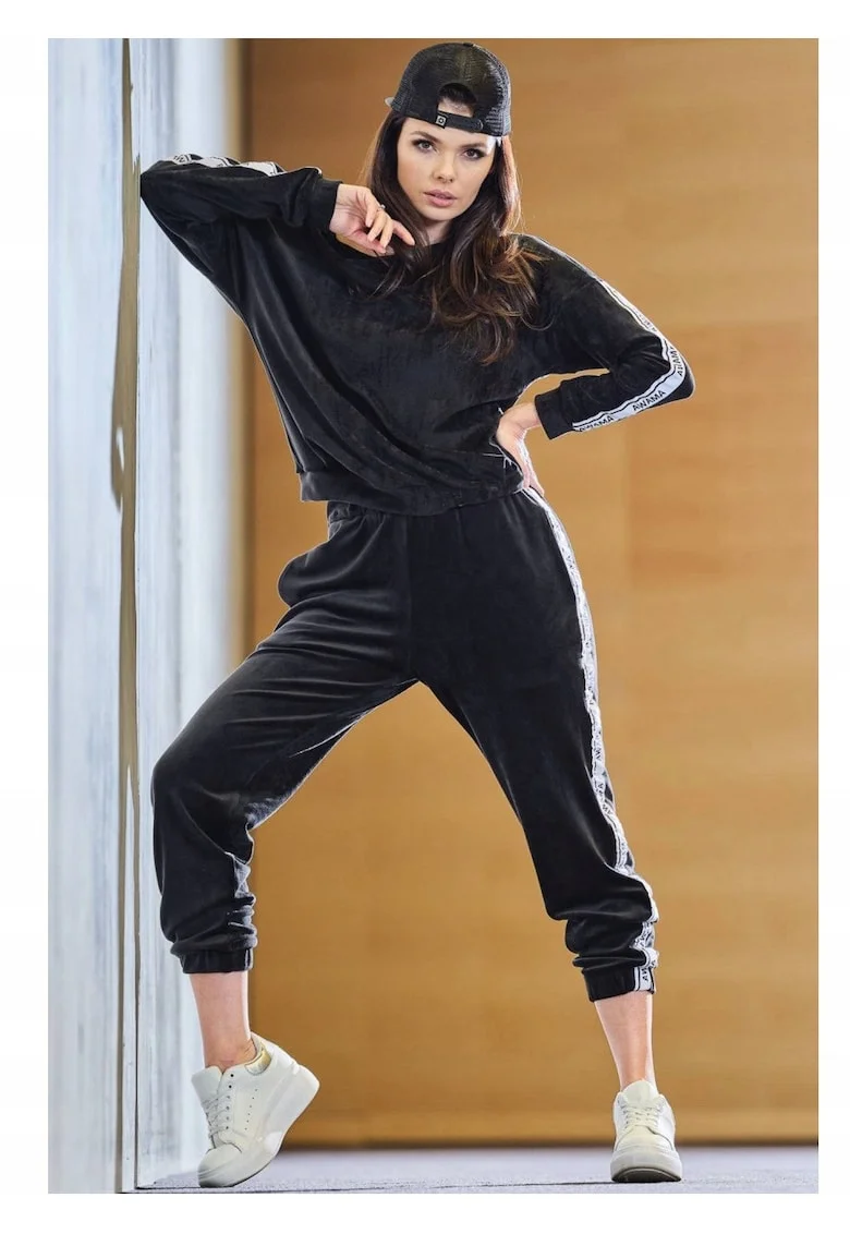 Pantaloni  PoliesterNegru