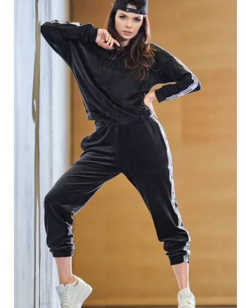 Pantaloni  PoliesterNegru