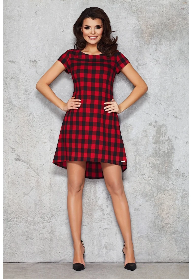Rochie dama  Poliester, M034 - Rosu -