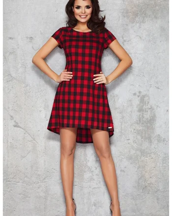 Rochie dama  Poliester, M034 - Rosu -