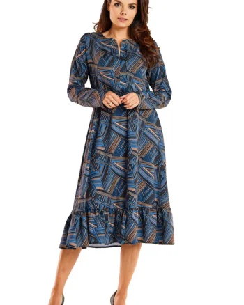 Rochie dama, 11, Albastru inchis