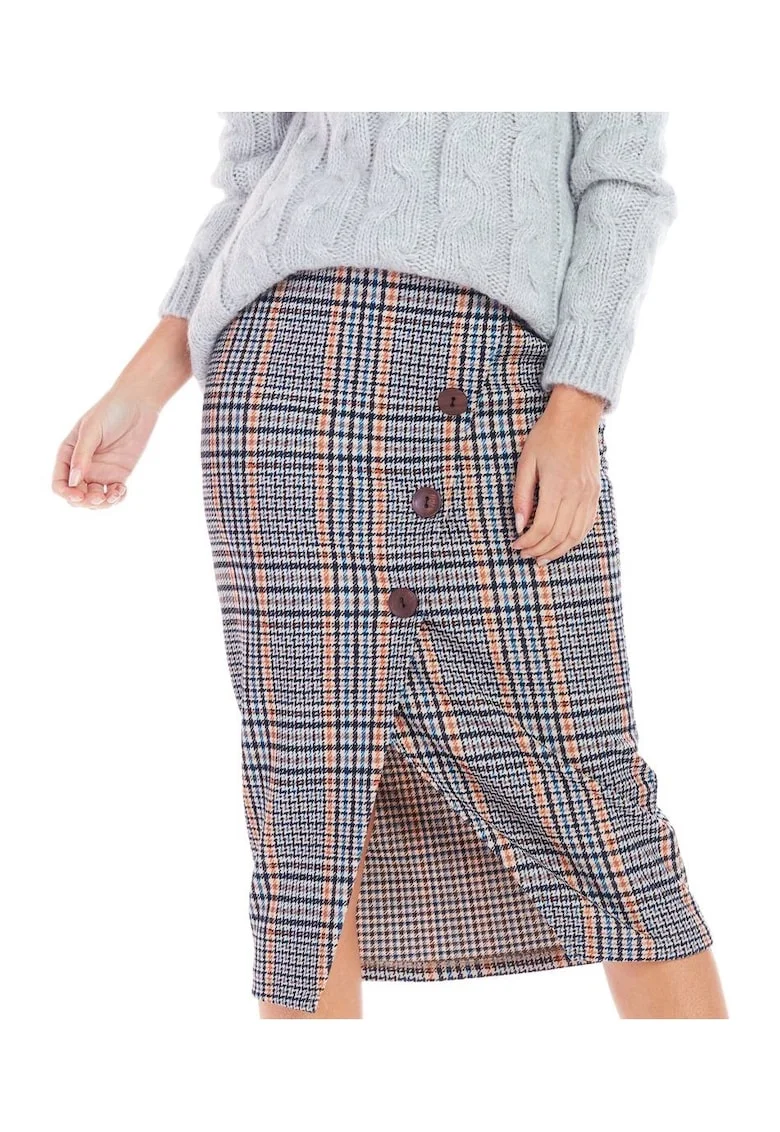 Fusta dama,  Poliester/Elastan, Multicolor