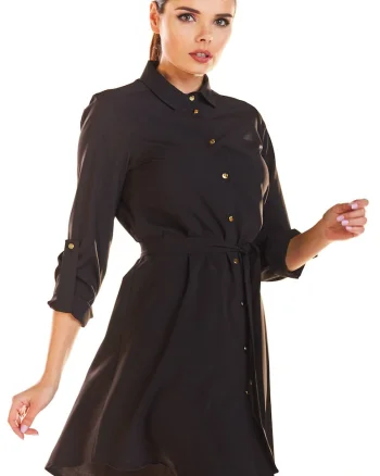 Rochie M200 - Neagra