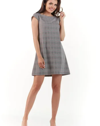 Rochie dama  Poliester, M168 - Gri -