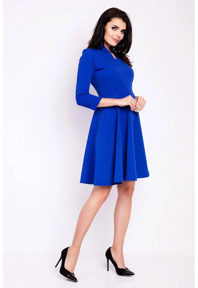 Rochie dama  Poliester, M117 - Albastru -