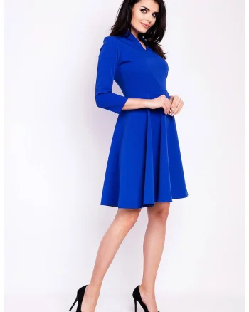 Rochie dama  Poliester, M117 - Albastru -