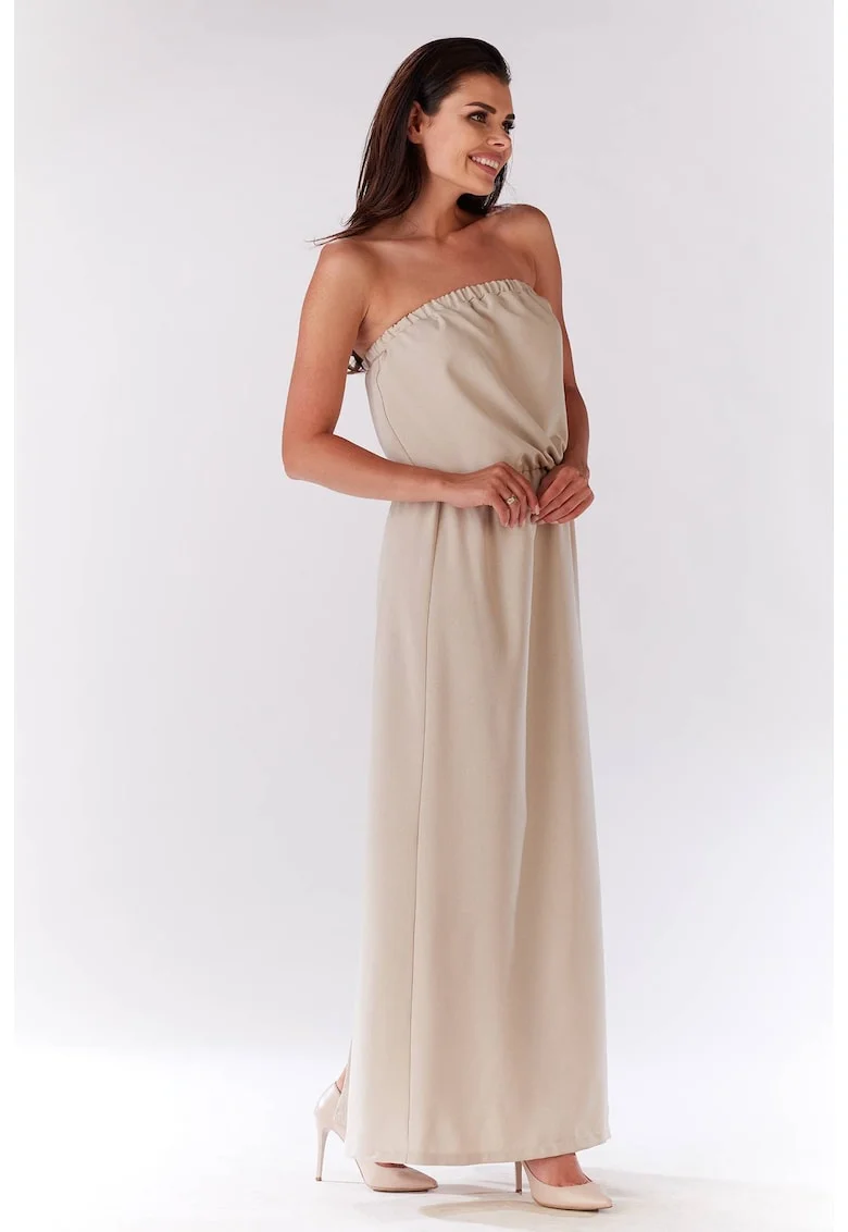 Rochie dama  Poliester, M135 - Bej -