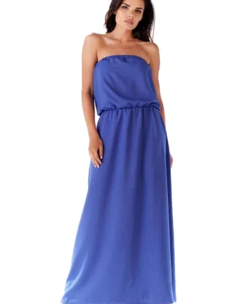 Rochie maxi dama, Infinite You, Elizabeth, cer albastru