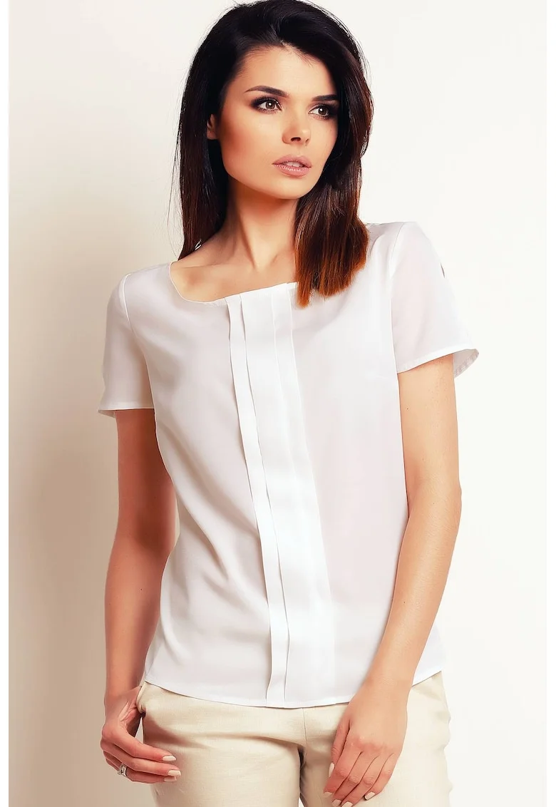 Bluza dama,  Poliester, Ecru