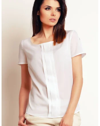 Bluza dama,  Poliester, Ecru