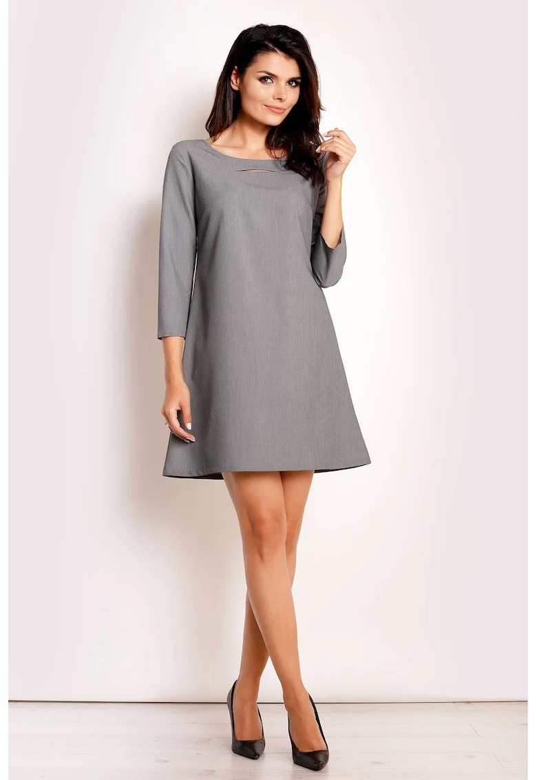 Rochie dama  Poliester, M111 - Gri -