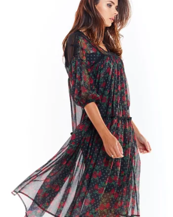 Rochie dama,  Poliester, Multicolor, A330
