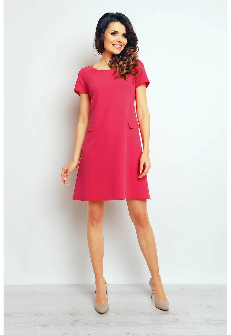 Rochie dama  Poliester, M081 - Roz -