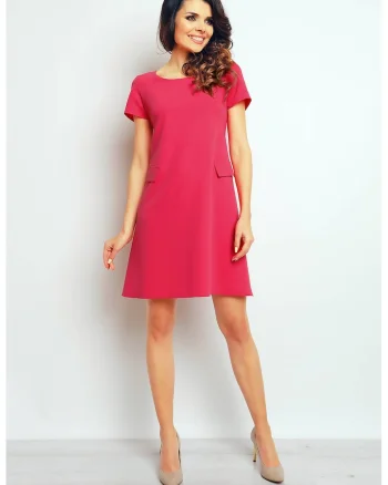 Rochie dama  Poliester, M081 - Roz -