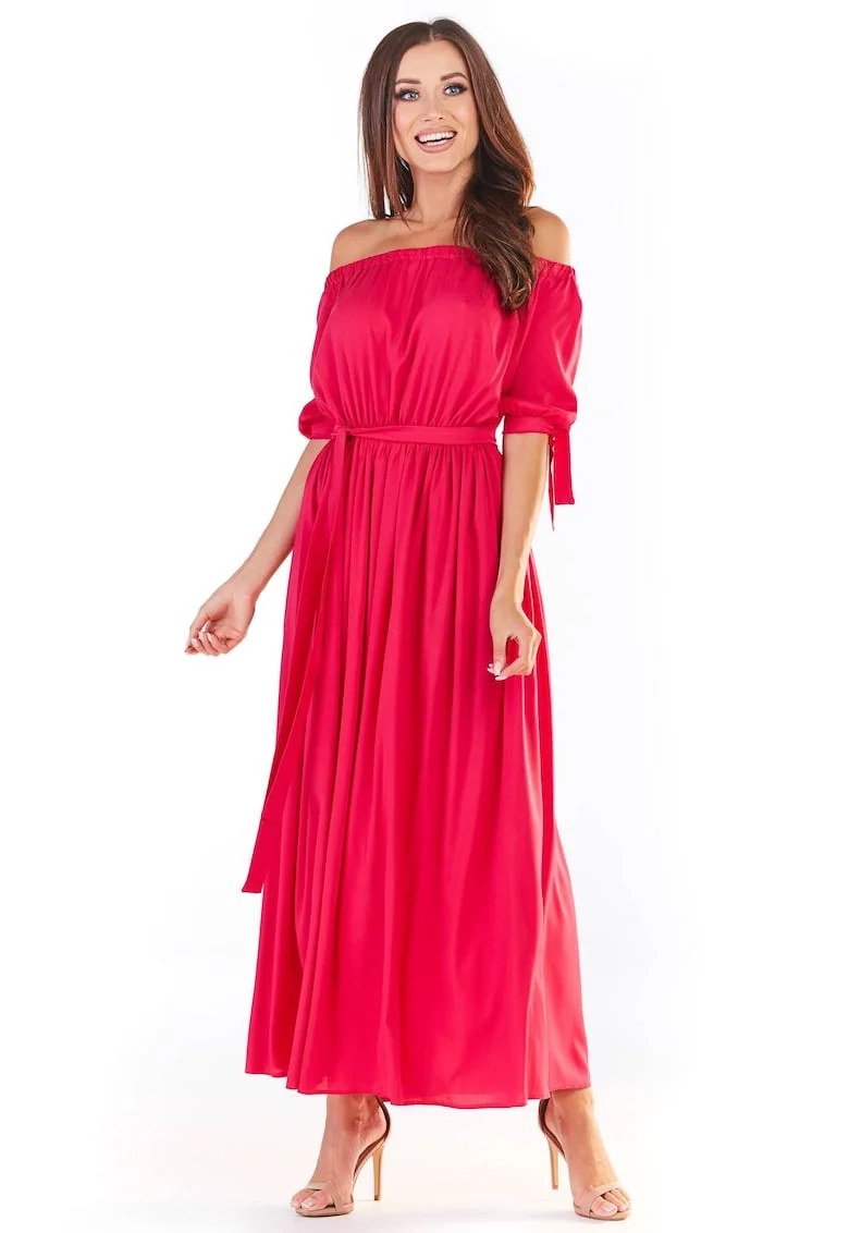 Rochie  Galben12`, Fucsia