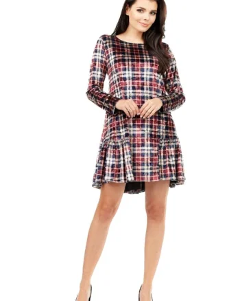 Infinite You Rochie mini dama Margalte M149 negru rosu, Negru