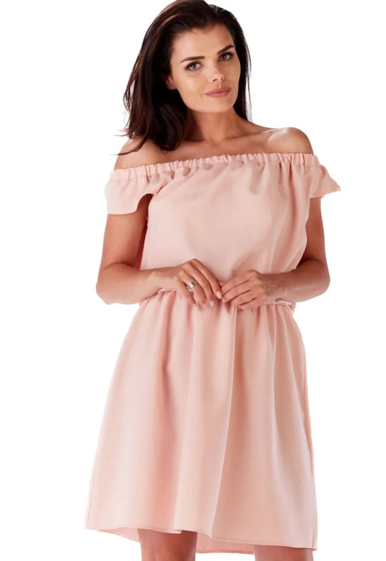 Infinite You Rochie mini dama Igrailte M136 roz, Roz