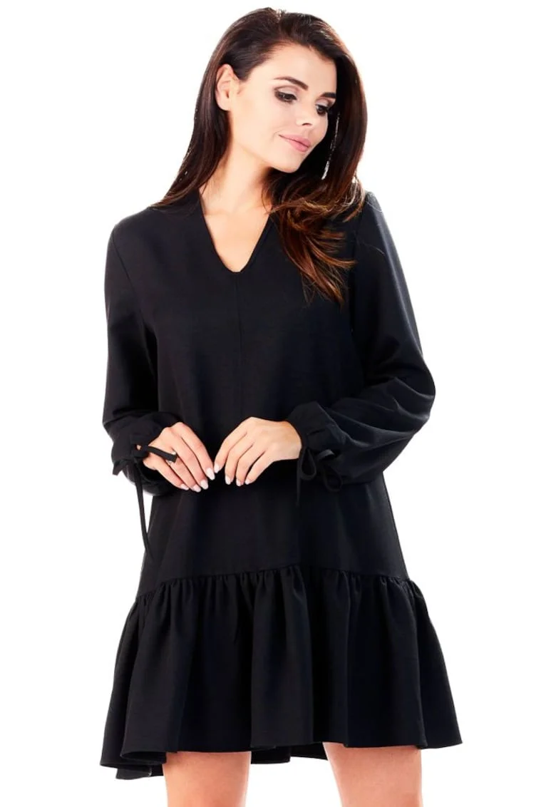 Infinite You Rochie mini dama Anase M146 neagra, Negru