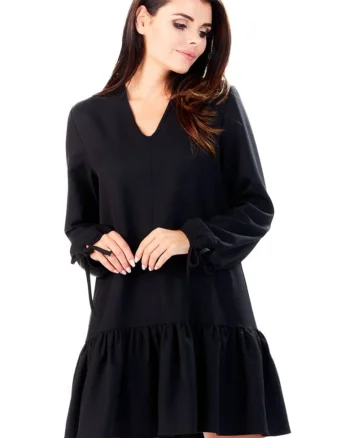 Infinite You Rochie mini dama Anase M146 neagra, Negru
