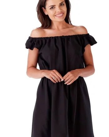 Infinite You Rochie mini dama Igrailte M136 neagra, Negru
