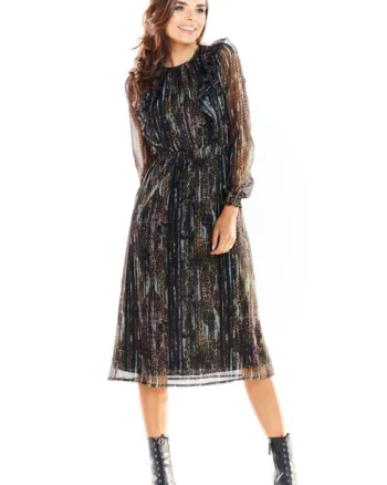 Rochie de zi model 139501, Negru