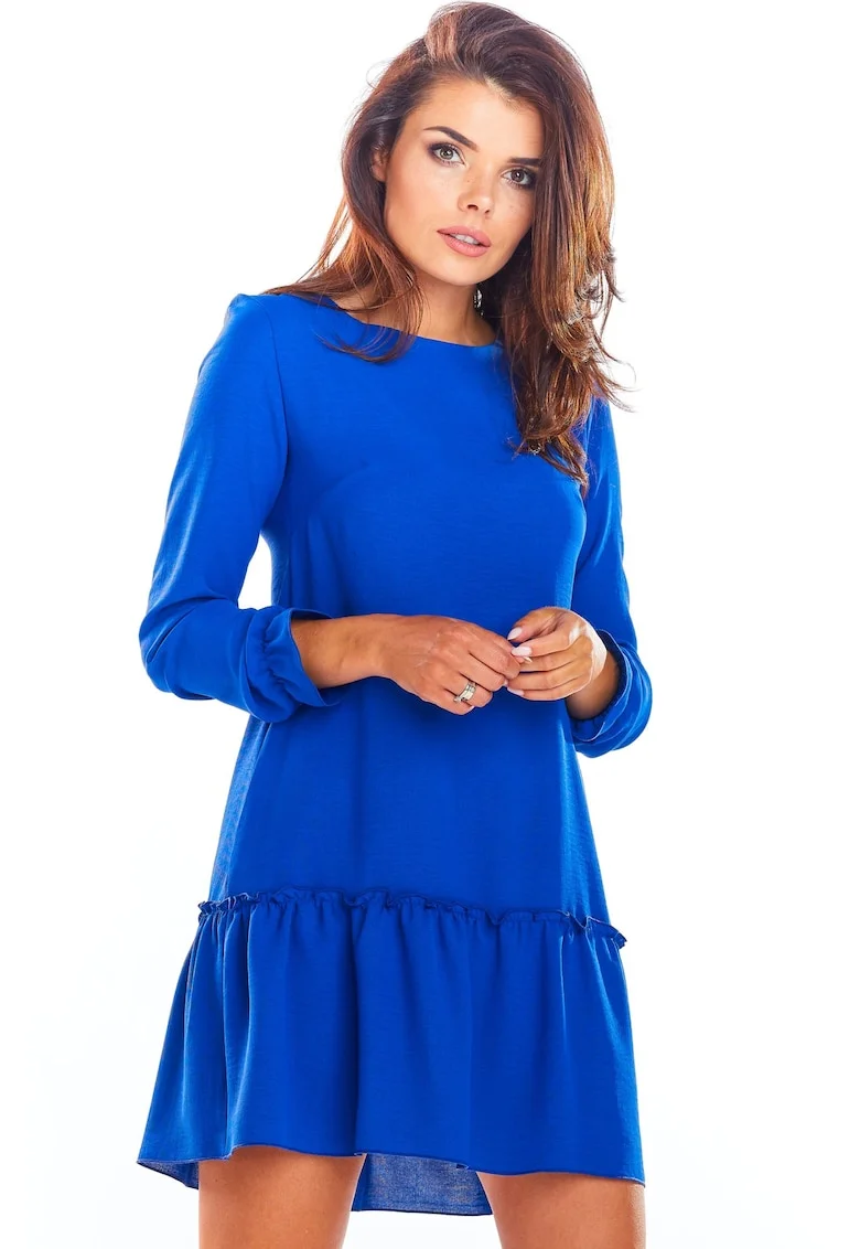 Rochie dama,  Poliester, Albastru, A310