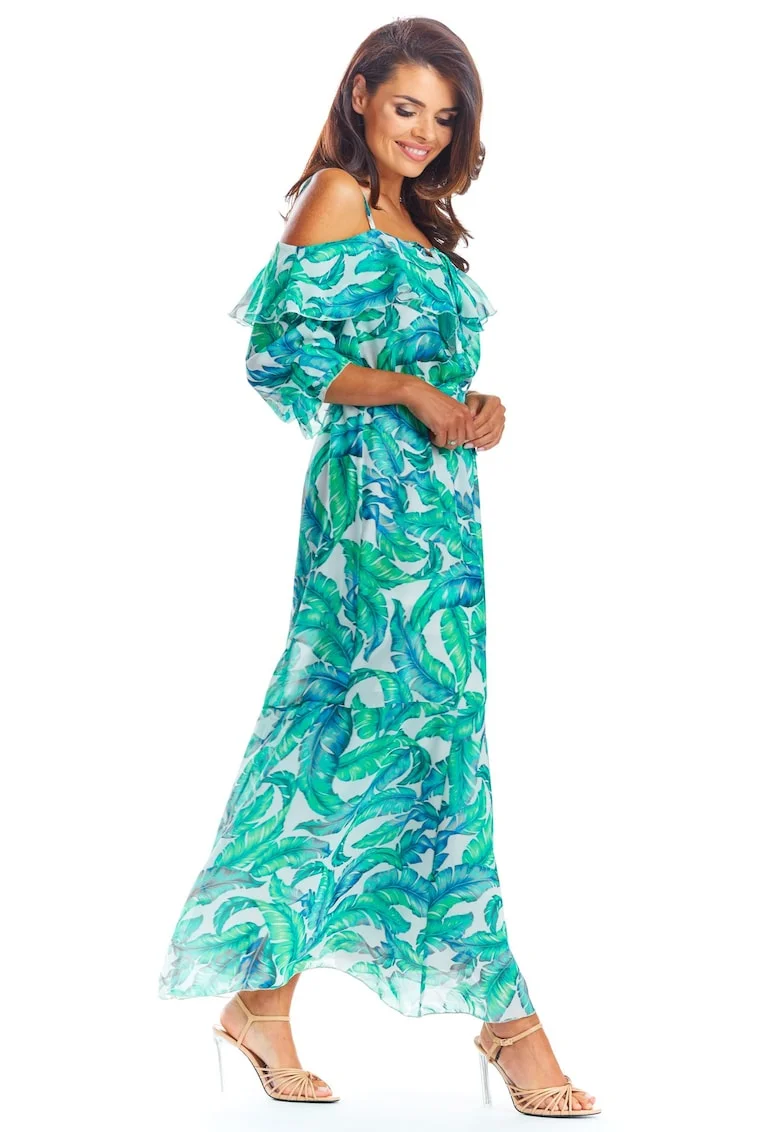 Rochie A311 - Verde
