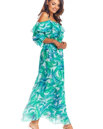 Rochie A311 - Verde