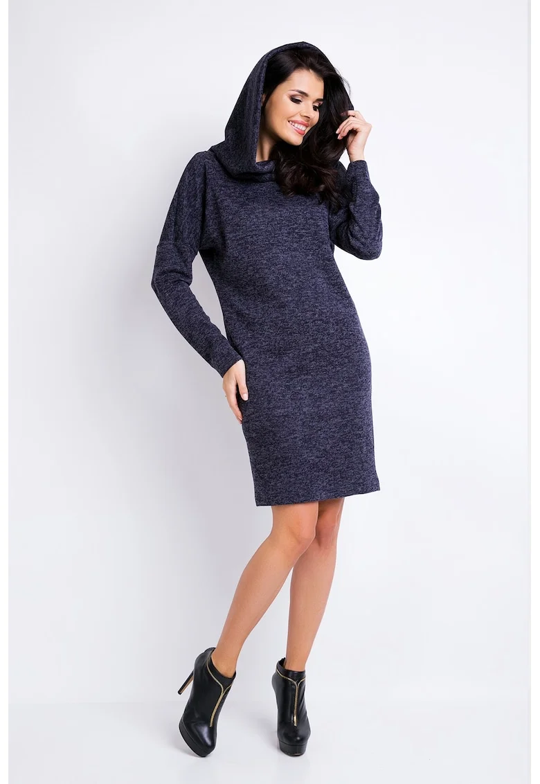 Rochie dama,  Poliester, Bleumarin, A161