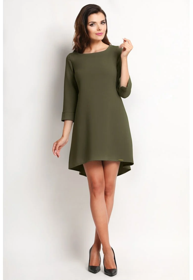 Rochie dama,  Poliester, Olive, A115