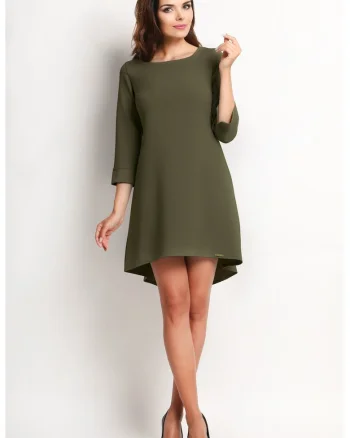 Rochie dama,  Poliester, Olive, A115