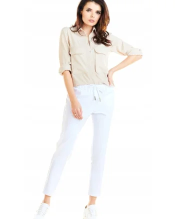 Pantaloni - 65978, Alb