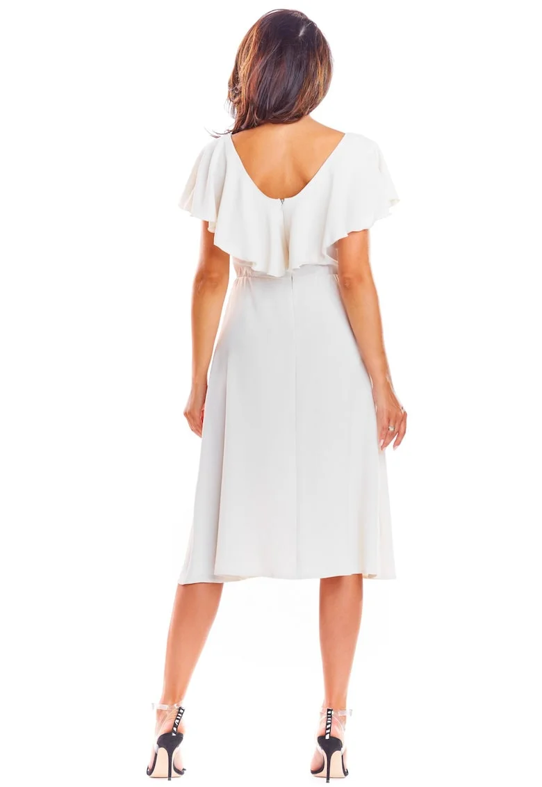 Rochie poliester, Alb