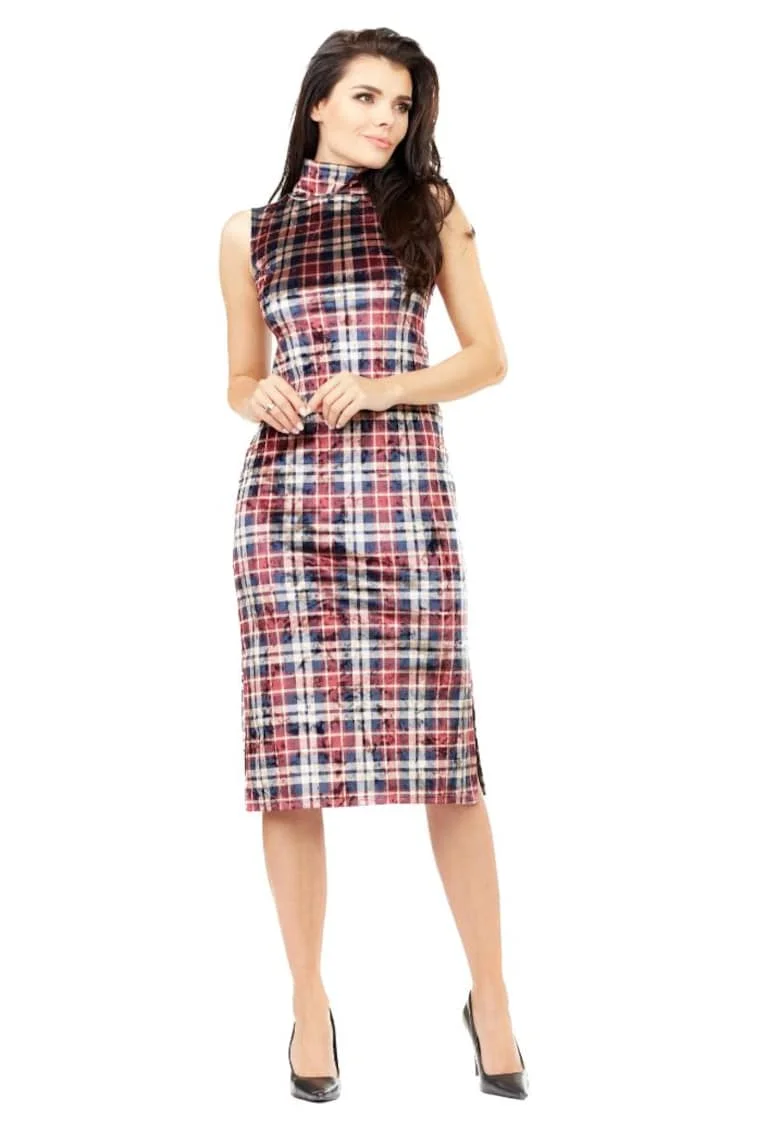 Rochie De  Multicolor, Alb