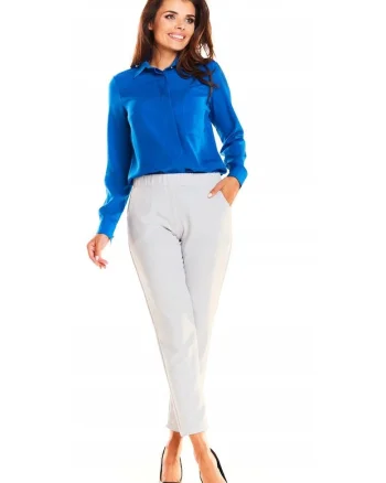 Pantaloni dama,  gri, Gri