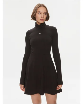 Rochie casual de dama  negru,