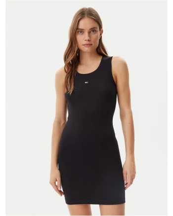 Rochie casual de dama  negru,