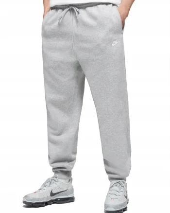Pantaloni de trening cu logo si snur de ajustare, Gri