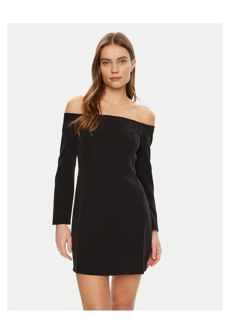 Rochie casual de dama  negru,