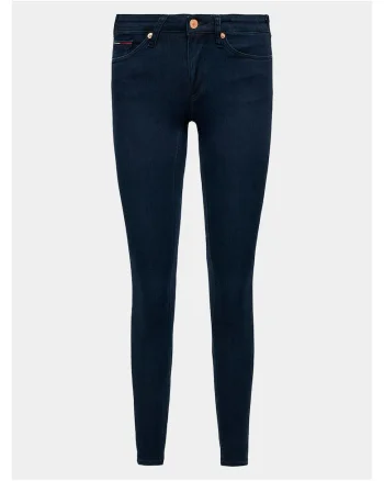 Blugi skinny fit dama,  bleumarin