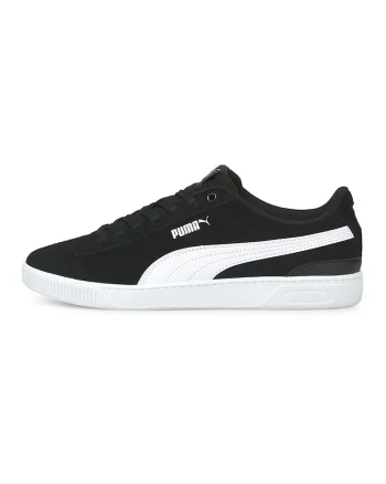 Pantofi sport de piele intoasa Vikky v3, Alb/Negru