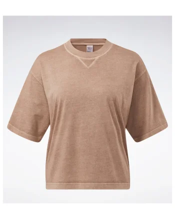 Tricou dama,  Bumbac, Maro
