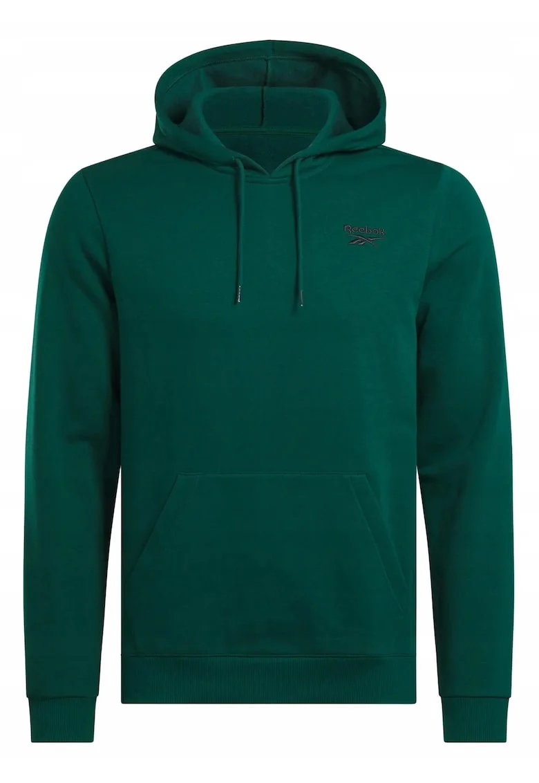 Hanorac casual cu glugă, Verde inchis