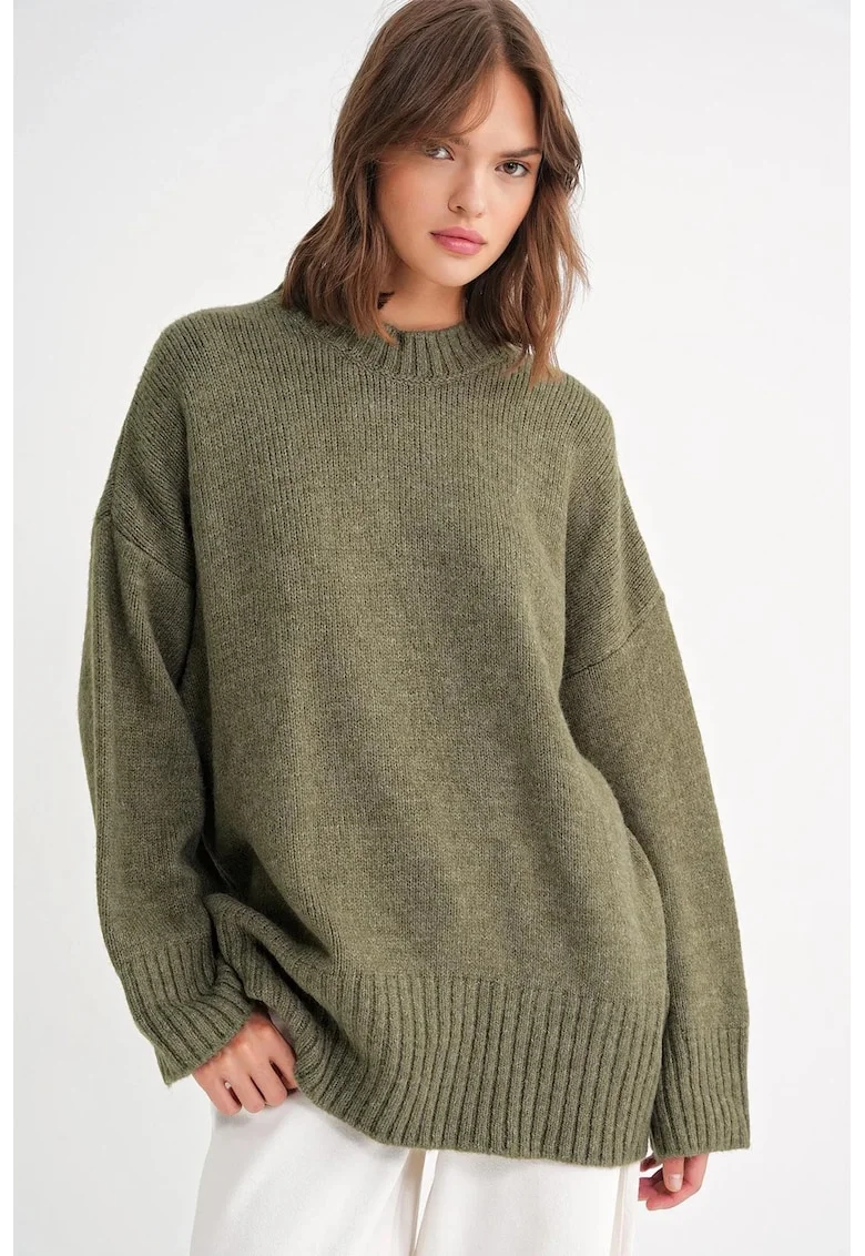Pulover dama  verde, One Size