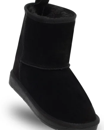 Botine dama,  piele naturala, negru